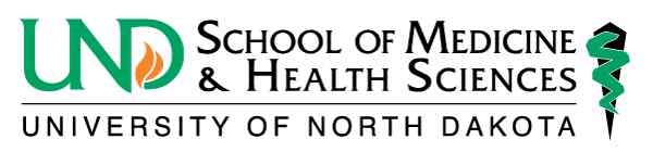 University of North Dakota School of Medicine and Health Sciences